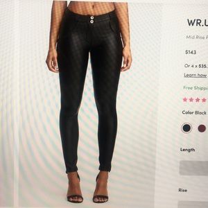 WR. UP Faux Leather pants
